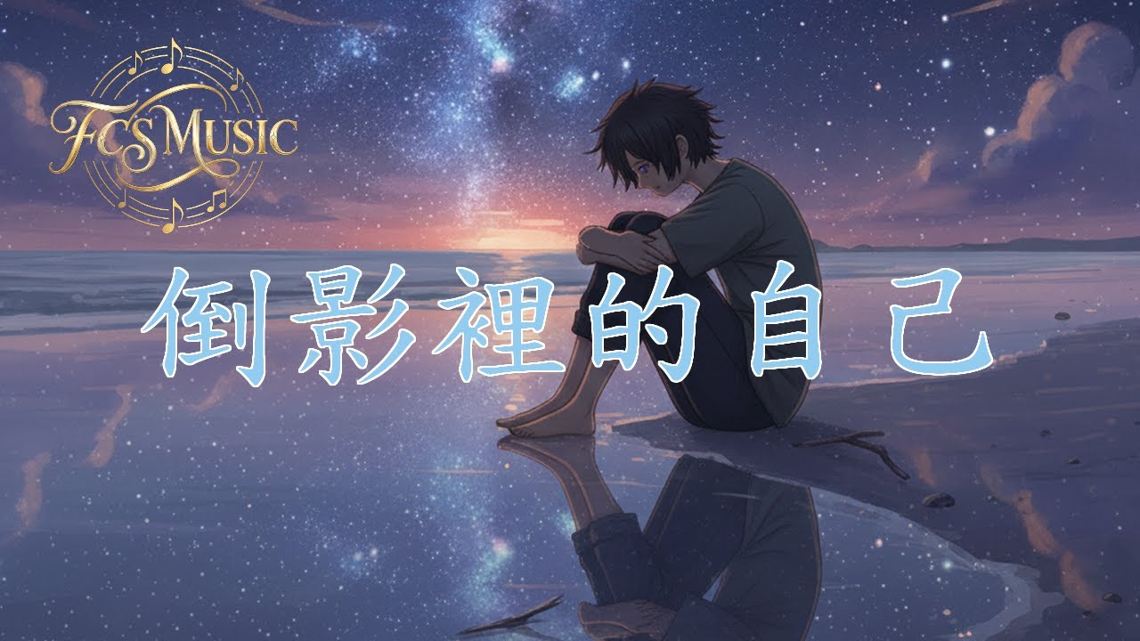 FCS —《倒影裡的自己》抒情歌曲『如果有一天能把心底的聲音放晴』 （Lyrics動態歌詞）  療癒 × 夜晚 × 孤獨 × 氛圍 × 深夜 × 內省 × 海岸