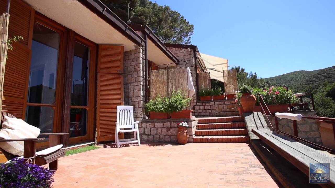 Tuscany: Argentario, seaview villa for sale in Cala Piccola