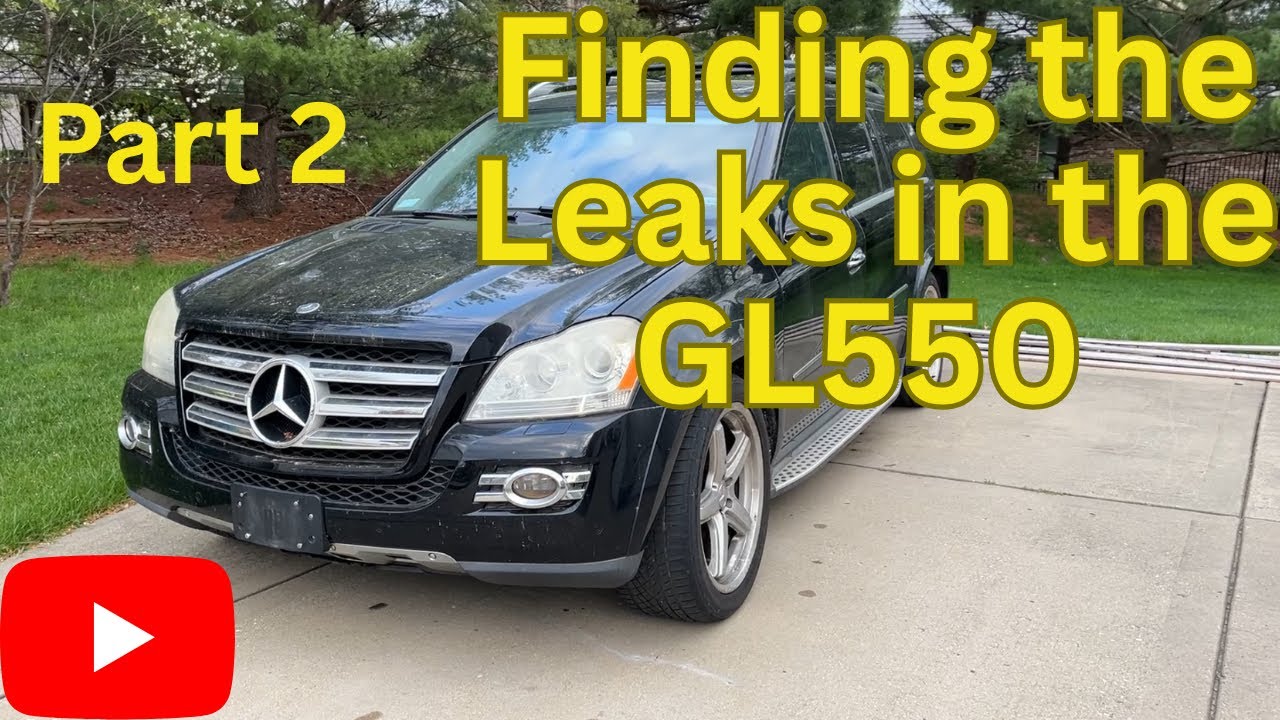 Поиск утечек в Mercedes GL550 X164 (часть 2)