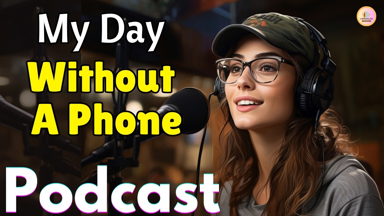 My Day Without A Phone | Everyday English For Beginners | Easy English Podcast Conversation