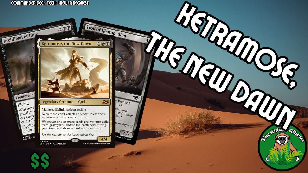 Ketramose, the New Dawn | Cycling, Exile | MTG Commander Deck | Viewer Request