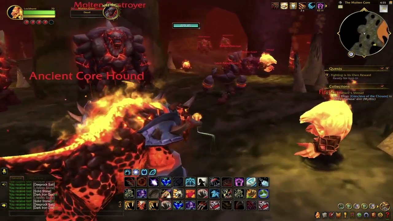 How I farm Molten Core WoW 3000 Gold in 17 minutes