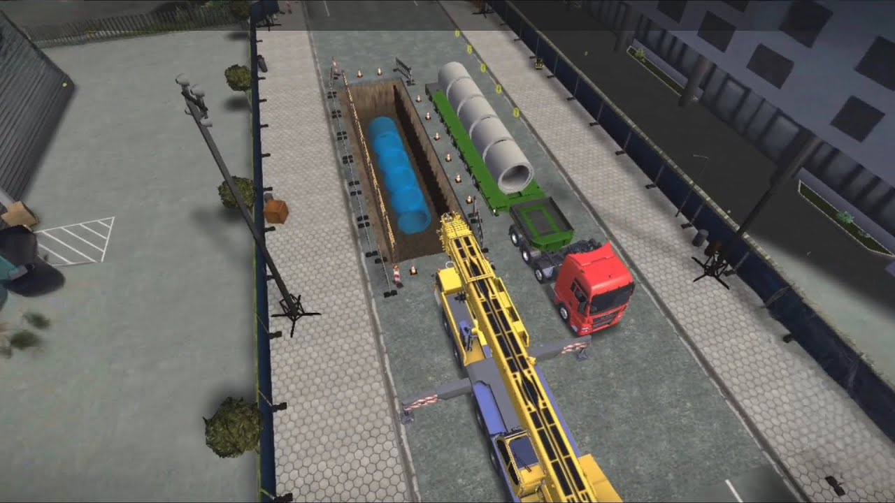 Cara Menyelesaikan JOB Canal Work - Construction Simulator 3