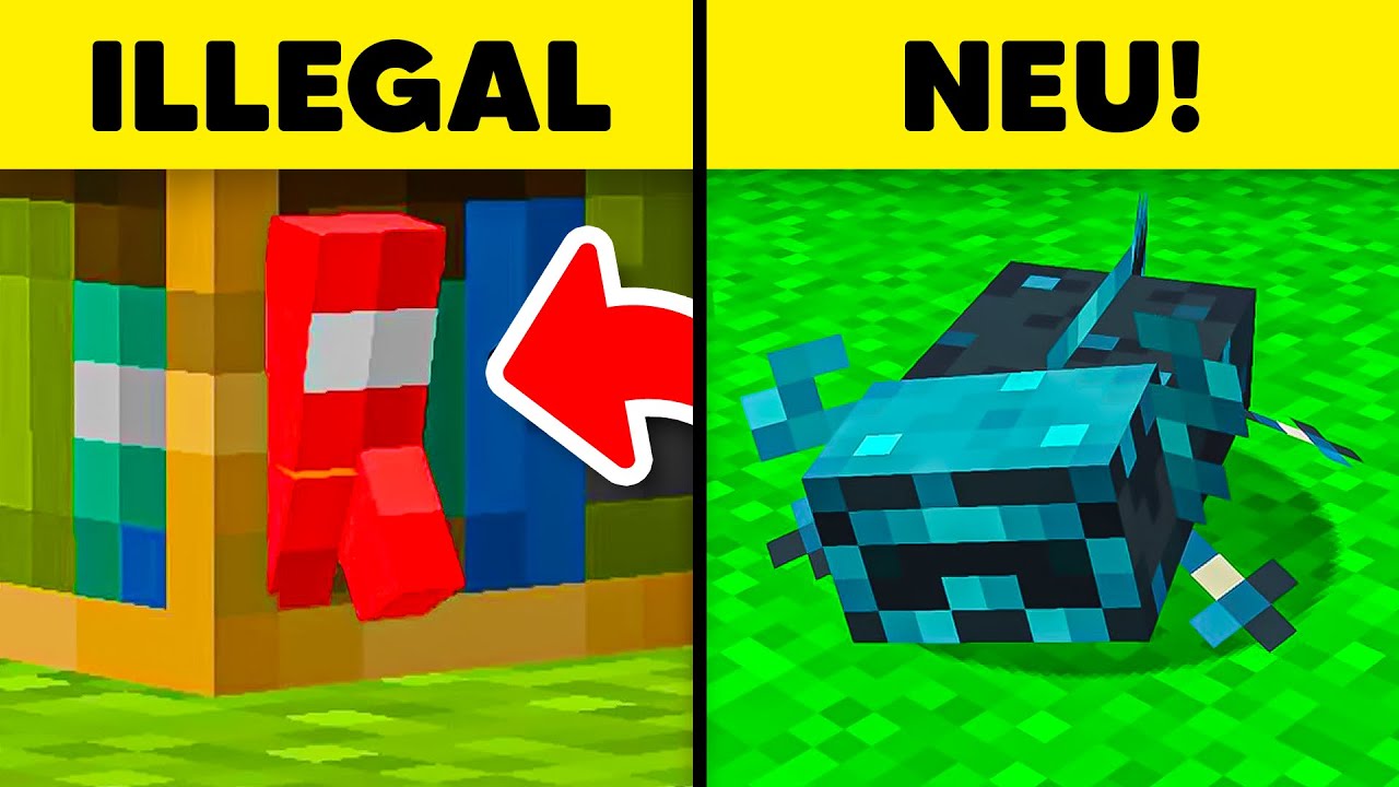 40 Minecraft GEHEIMNISSE die du NOCH NICHT kanntest!
