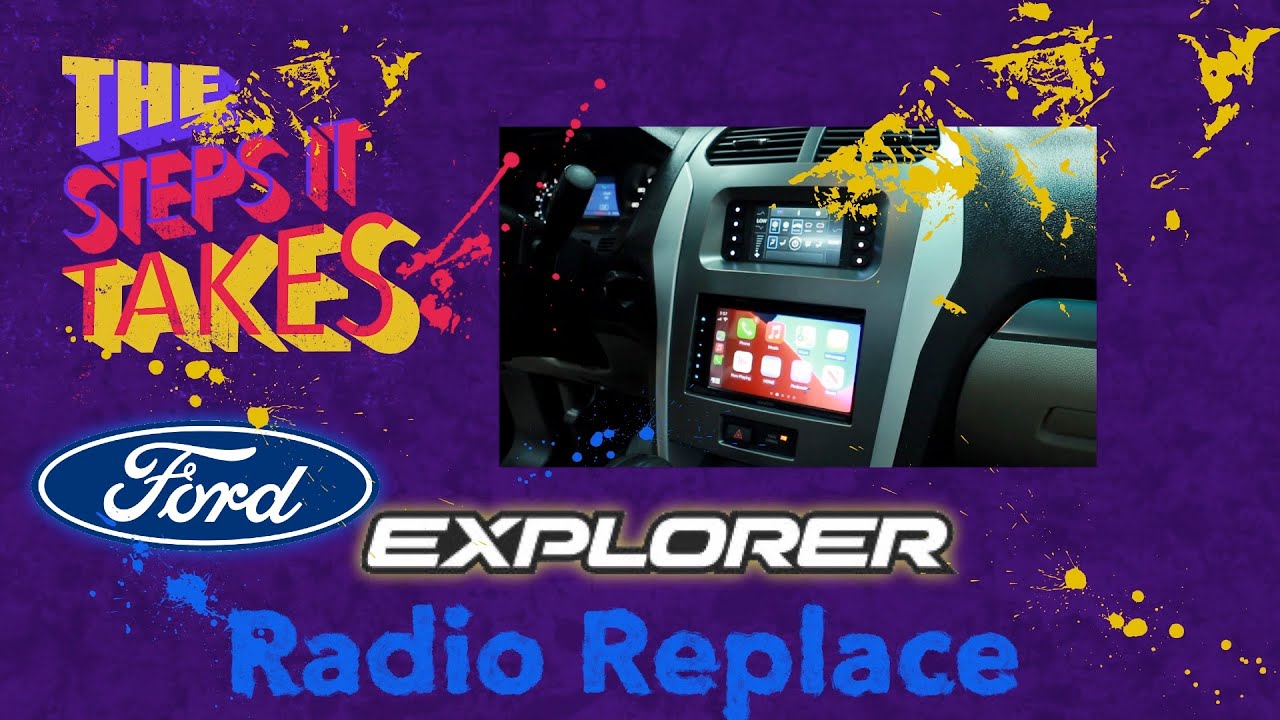 How to upgrade the Ford Explorer 4 inch radio