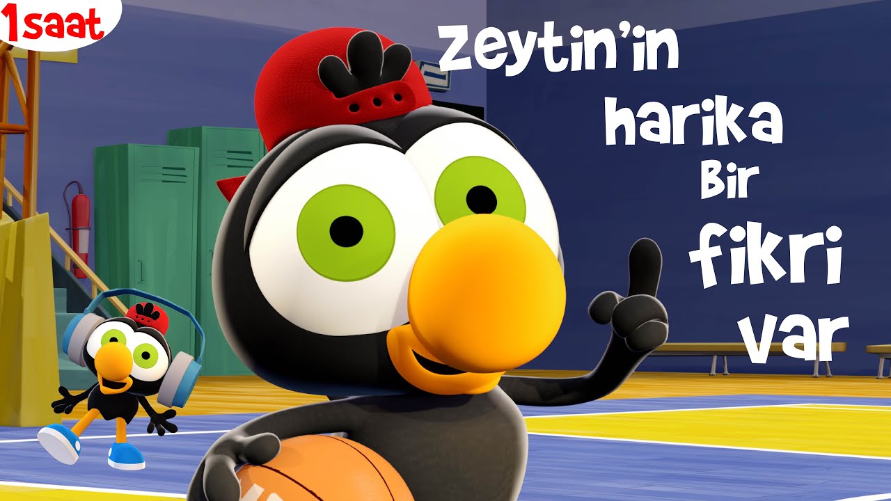 1 SAAT TÜRKÇE ÇİZGİ FİLM - Limon ile Zeytin 🌟🤩🧐#87 - Zeytin'in Harika Fikri! 🌟🤩🧐 | TRT Çocuk