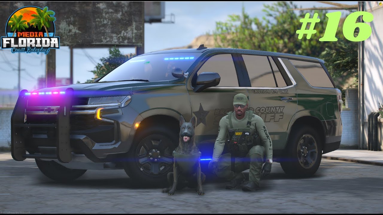 FIVEM LEO RP | K-9 FINDS DR*GS | (FLORIDA COAST RP - GTA RP)