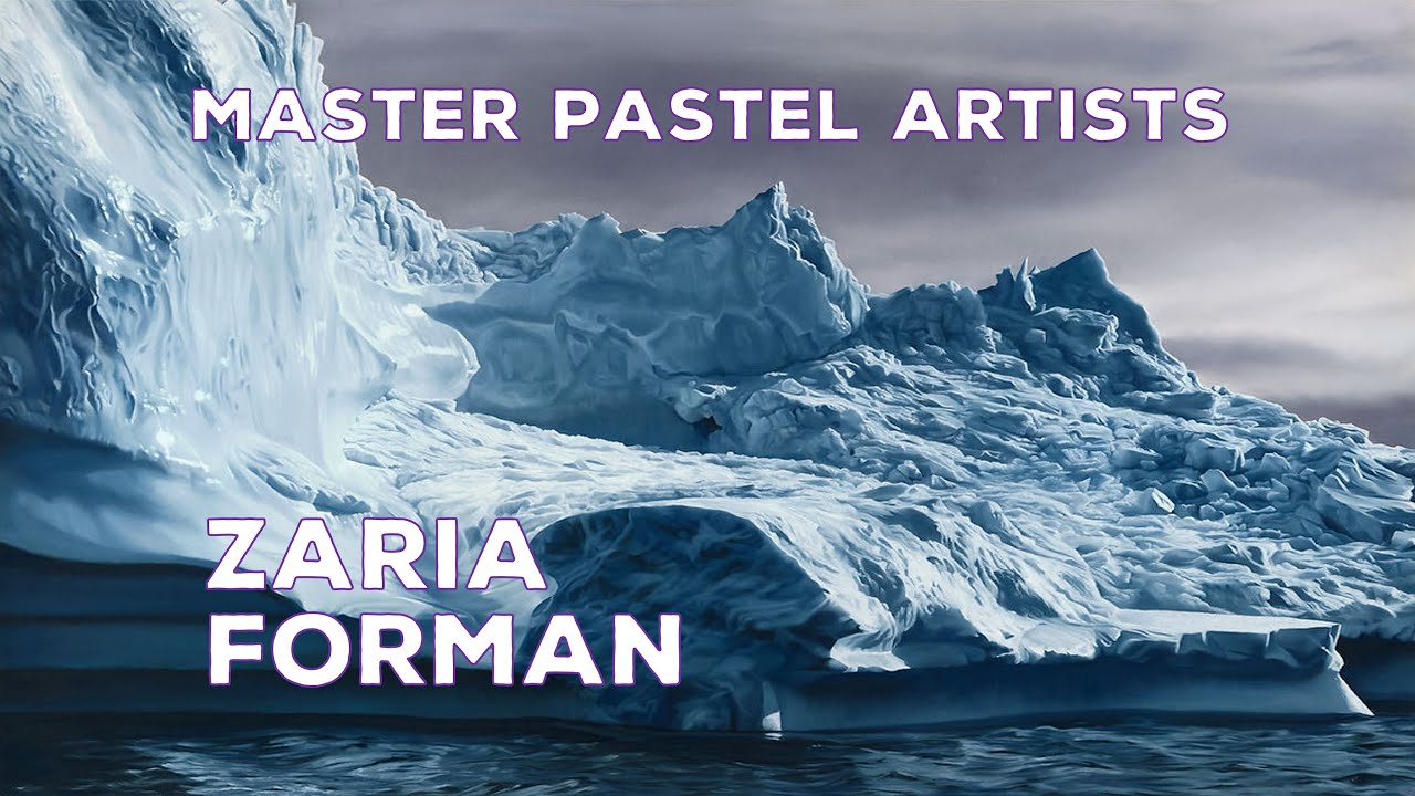 Pastel Painting Artist Zaria Forman Fine Art Paintings Gallery