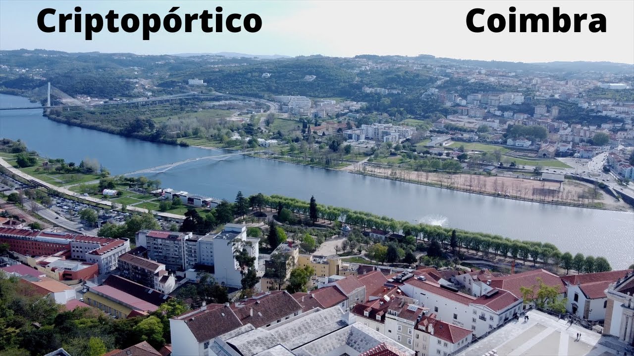 Coimbra Portugal 4k - CriptoPórtico de 2.000 anos!