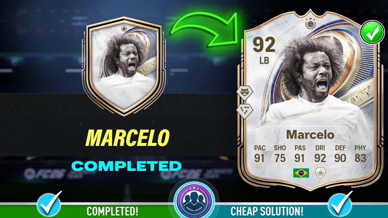 92 TOTY Icon Marcelo SBC Solution - Cheap Solution & Tips - FC 26