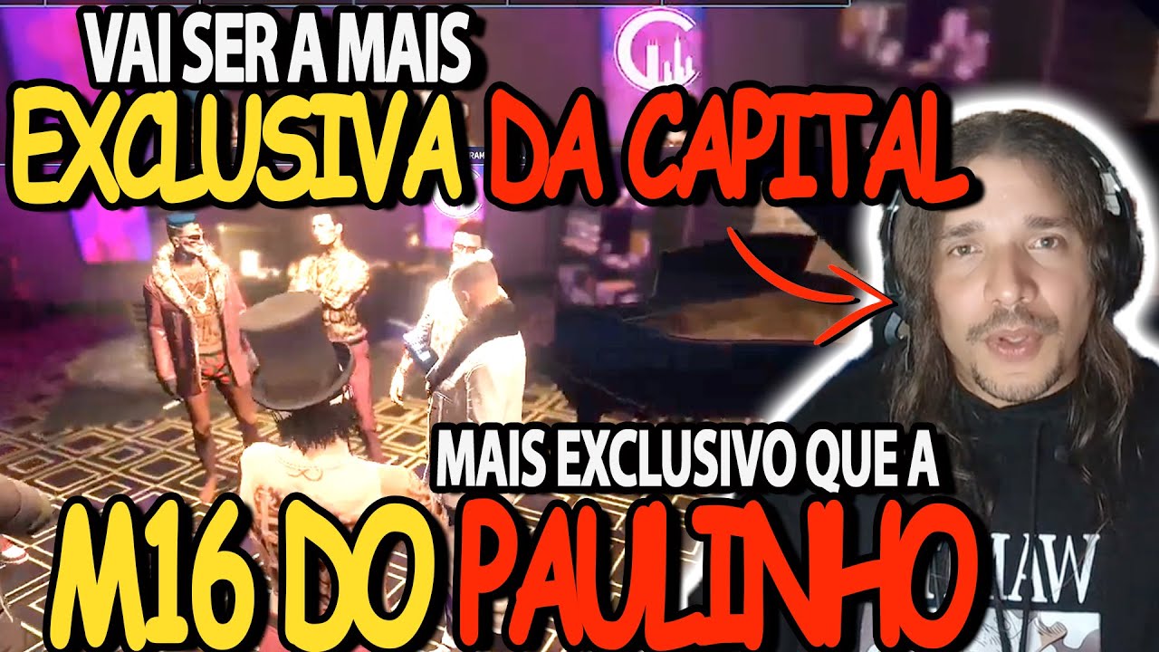 EITA😱NOVA FACC DE 4RMAS CONTRA O PAULINHO O LOKO? ABEL FOI FAZER A APRESENTAÇÃO