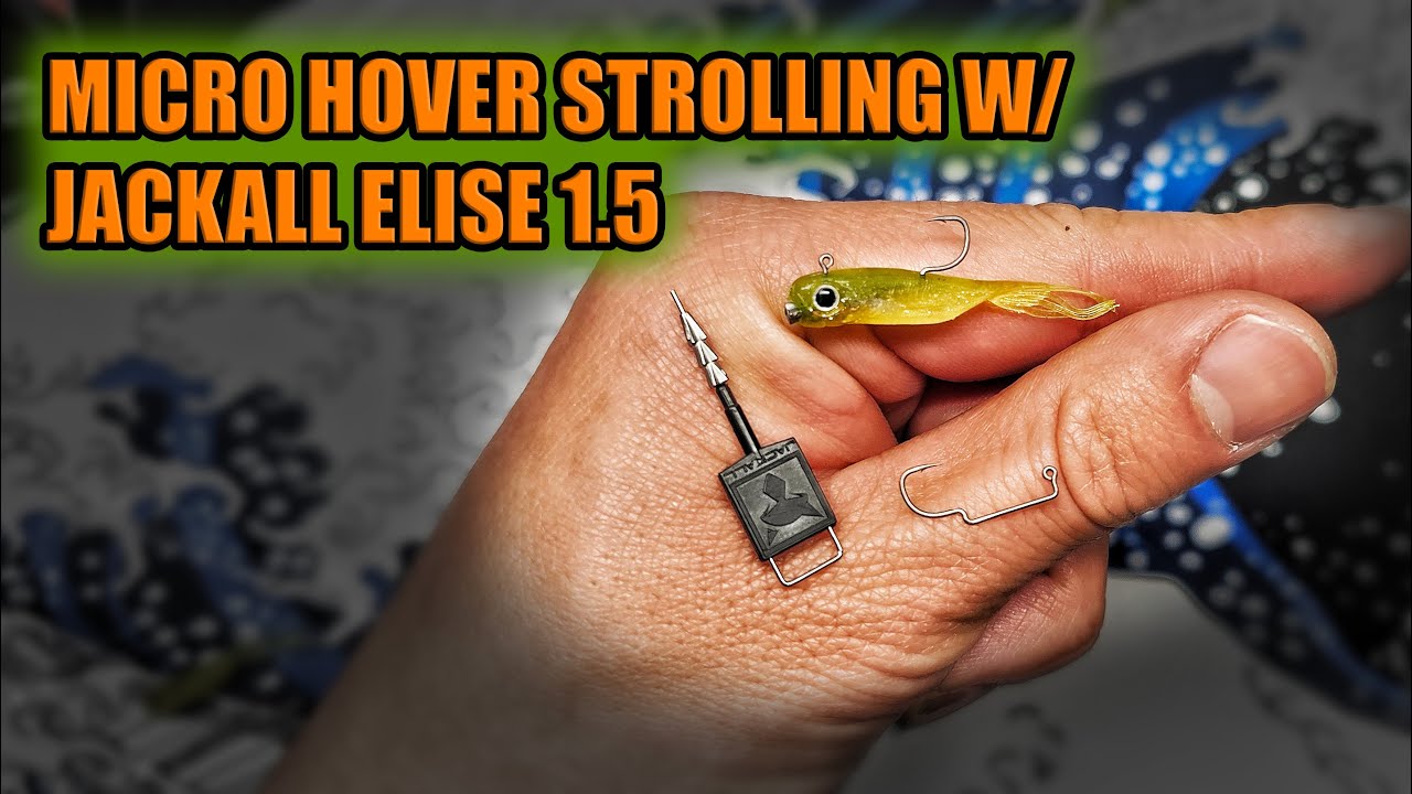 Fishing Jackall Elise 1.5 Micro Hover Strolling JDM Lure for Trout