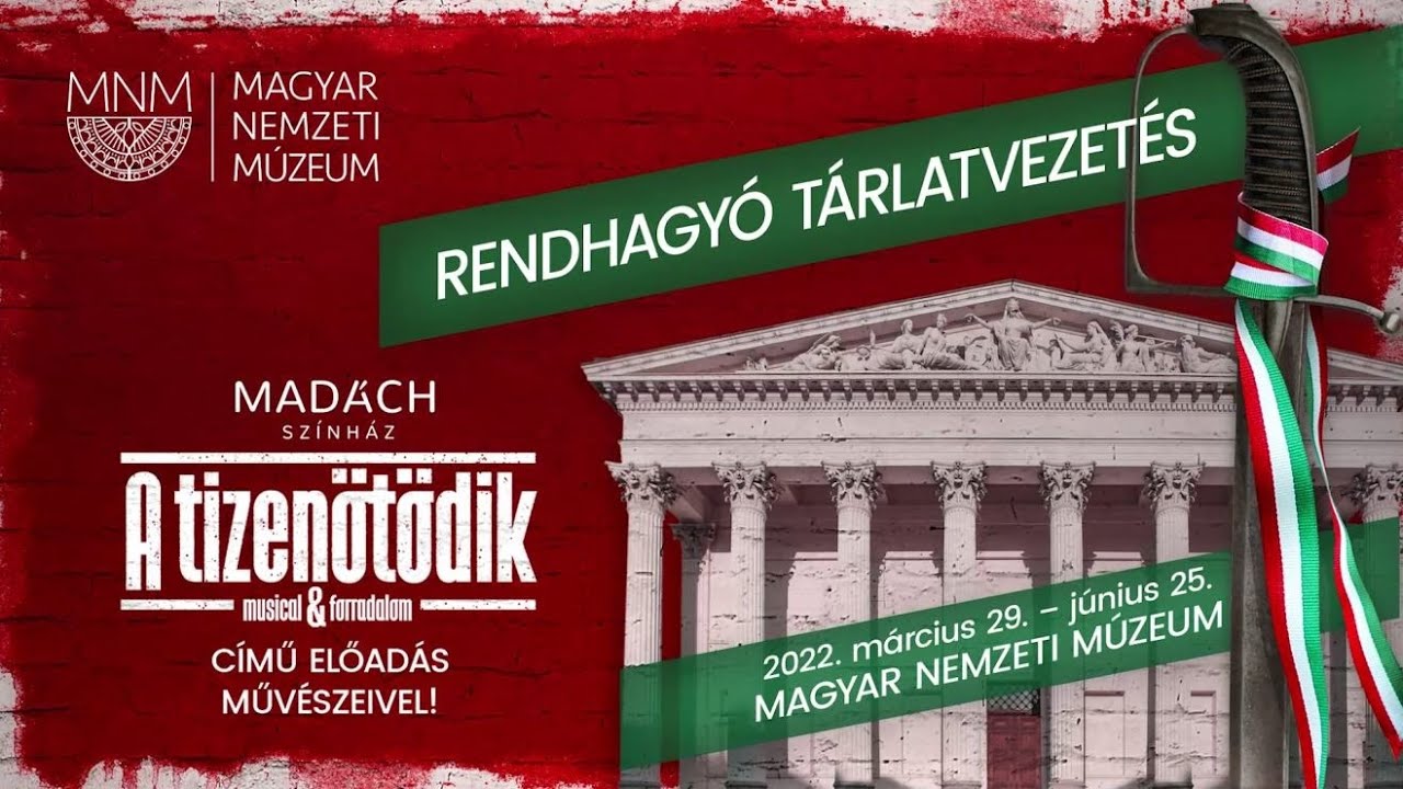 Madách Színház - A tizenötödik a Nemzeti Múzeumban