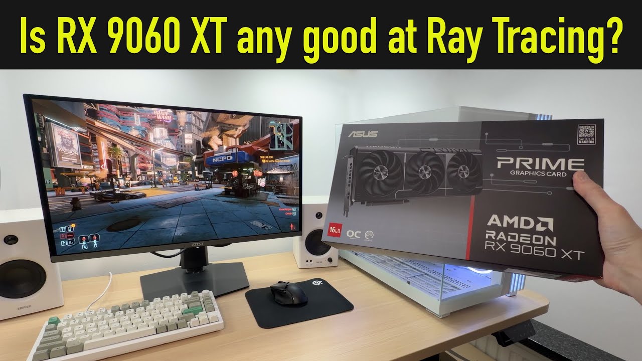 Трассировка лучей RX 9060 XT: на удивление хорошо или все еще ужасно?