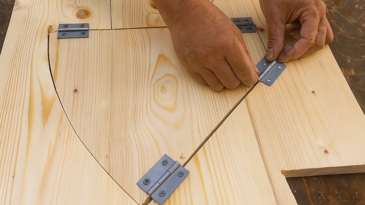 Creative Genius Woodworking Design Ideas DIY // How To Make A Chair With A Awesome Folding Mechanism