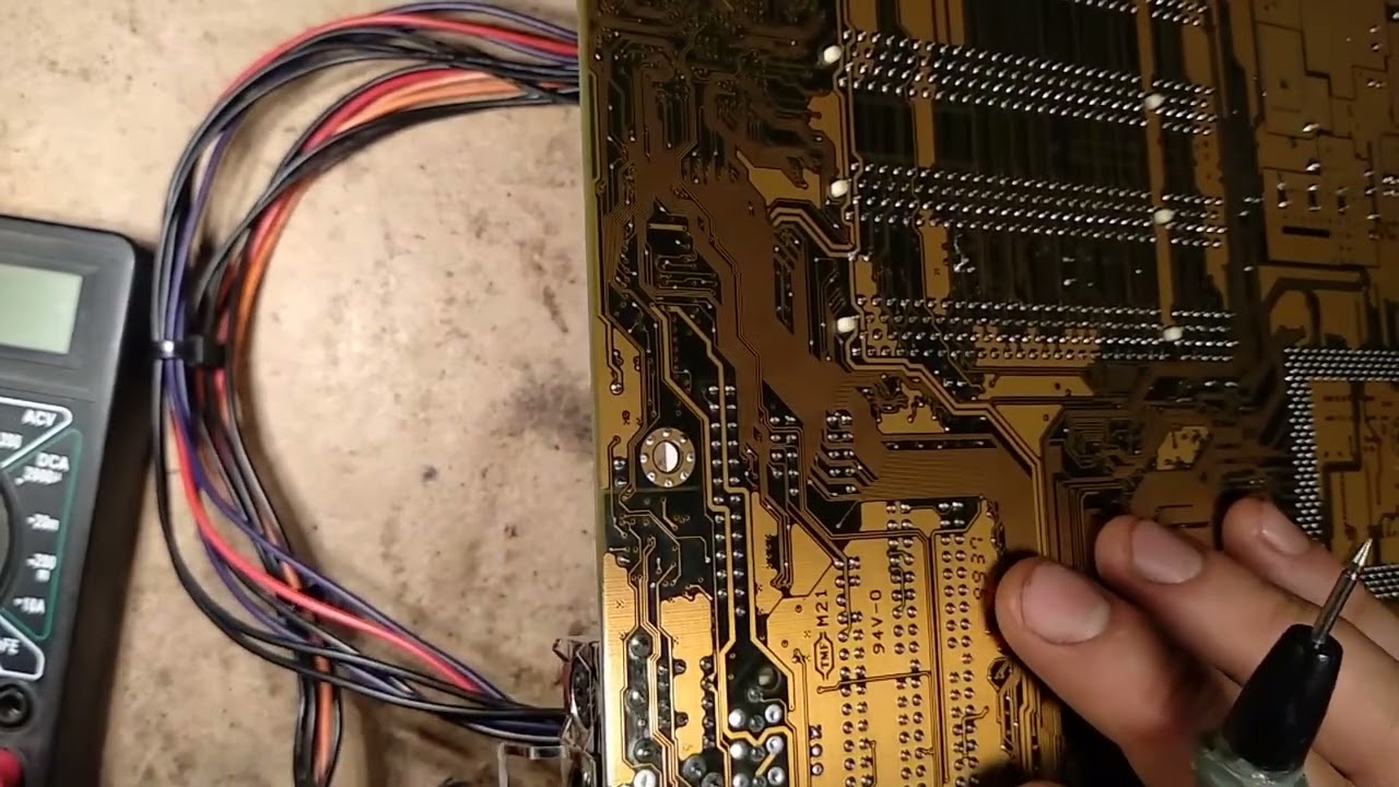 Ремонт материнської плати під процесор Pentium на socket 7