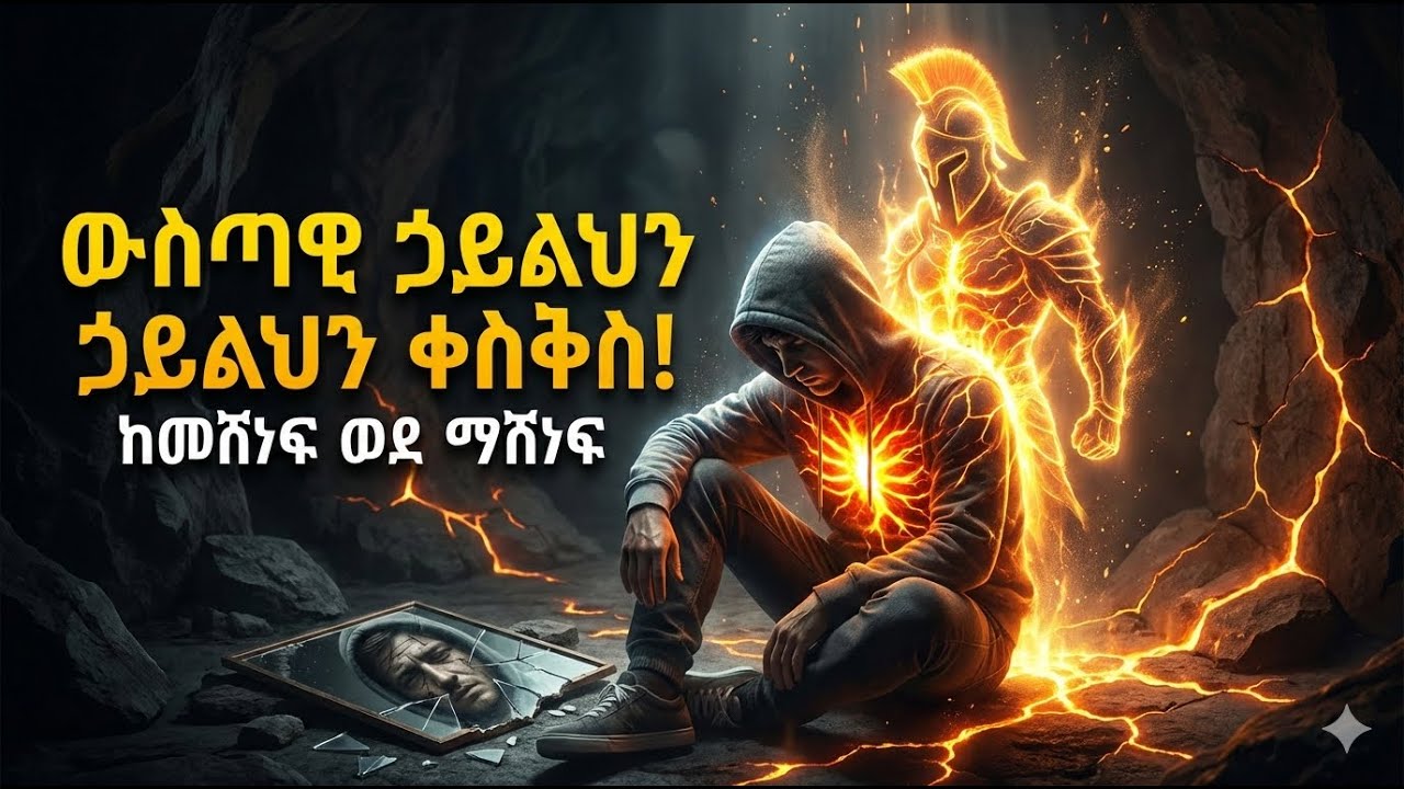ማንም ሊሰርቅህ የማይችለው የውስጥ ኃይል,ደካማ ነኝ ብለህ ትኖራለህ? ውስጥህ ያለውን ኃይል አስነሳ, ተስፋ ከመቁረጥህ በፊት ይህንን ቪዲዮ የግድ ተመልከት!