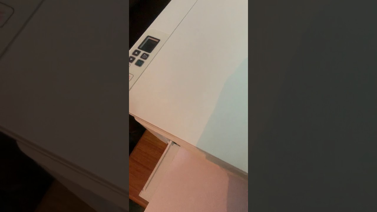 How to get wifi direct password in HP laserjet pro M30w printer (youtubeshorts)