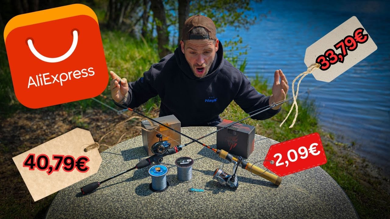 High-End Ultra Light Baitcaster und Spinning Kombo Unter 100€ von AliExpress