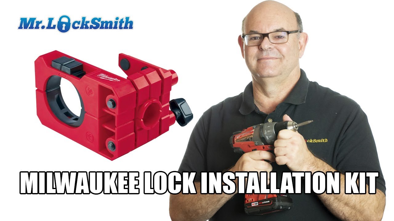 Обзор комплекта для установки дверного замка Milwaukee | Видео от Mr Locksmith