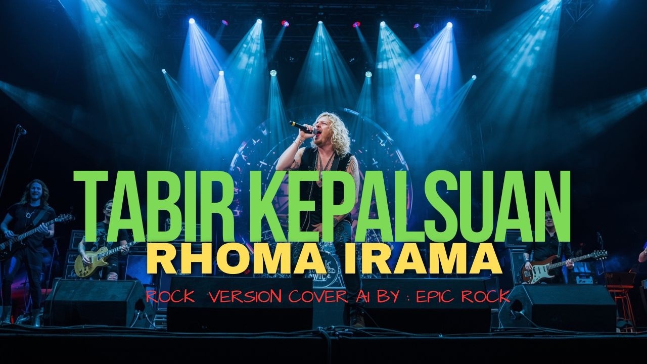 Tabir Kepalsuan - Rhoma Irama, Rock  Version cover AI by : Epic Rock