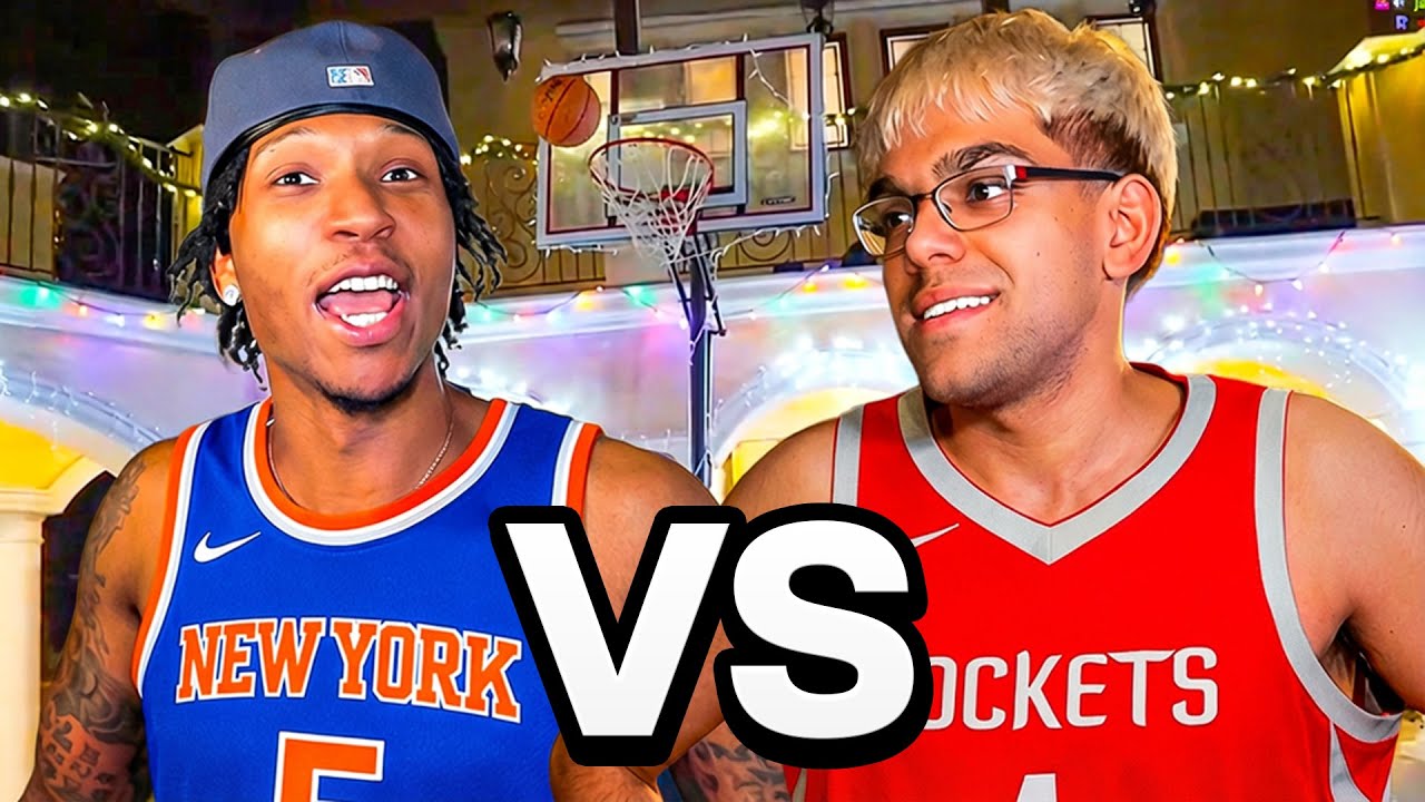 N3on vs Silky Basketball 1v1!