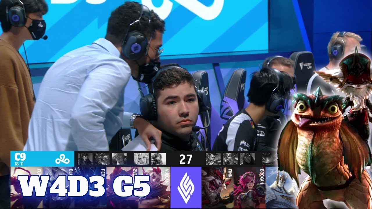 Cloud 9 vs CLG | Week 4 Day 3 S11 LCS Summer 2021 | C9 vs CLG W4D3 Full Game