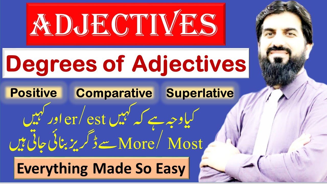 adjectives and degrees