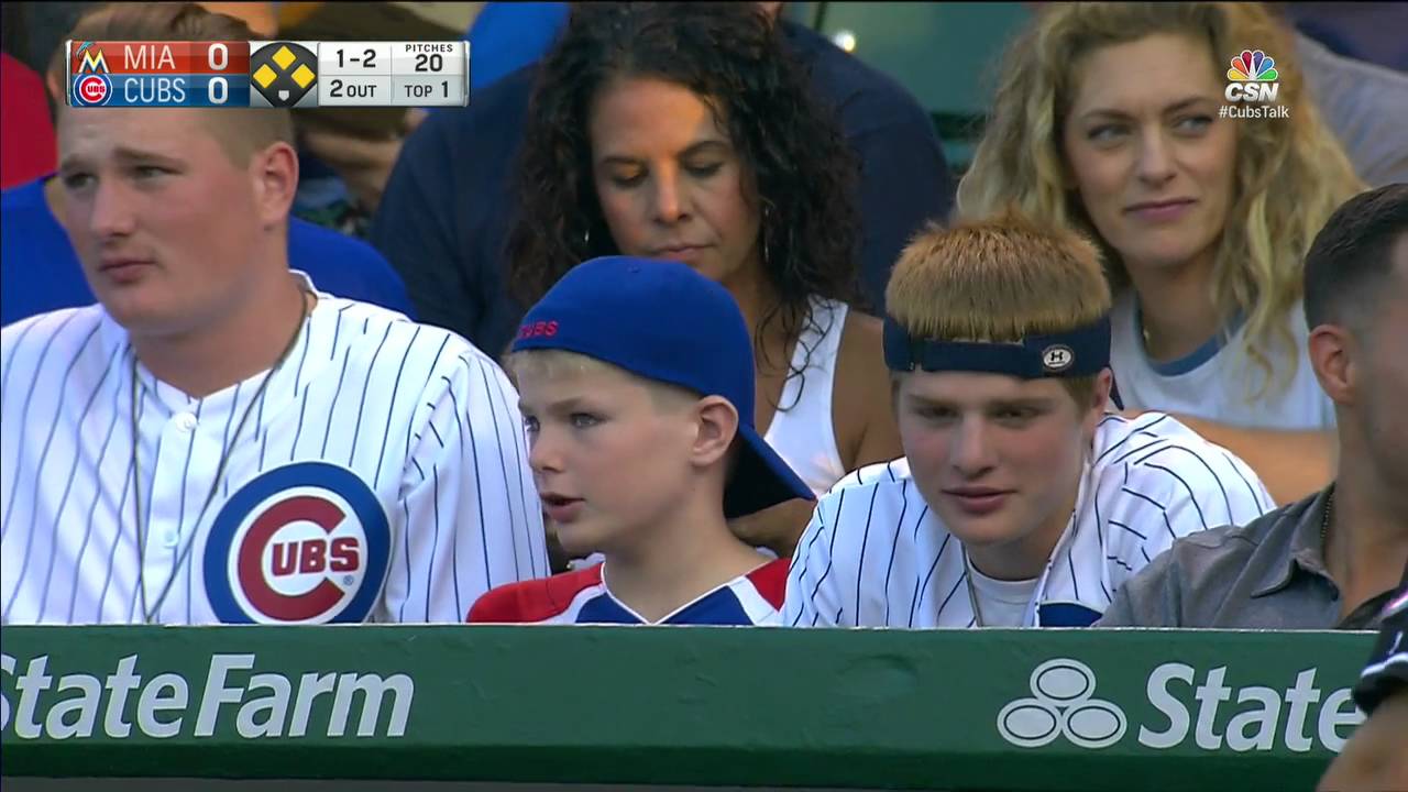 August 02, 2016-Miami Marlins vs. Chicago Cubs