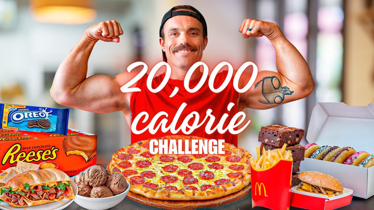 Eating As Many Calories As I Can In ONE DAY (MASSIVE CHEAT DAY)