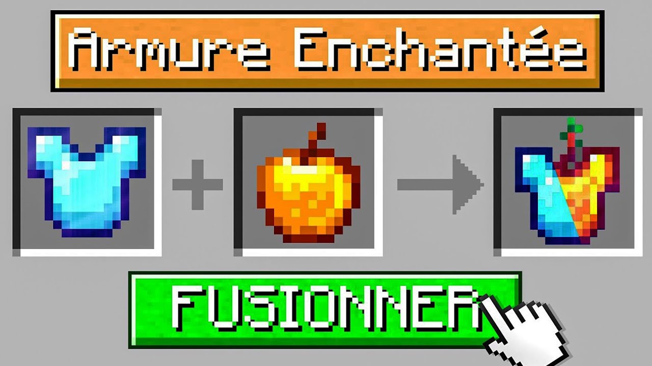 Je PEUX tout FUSIONNER sur Minecraft !