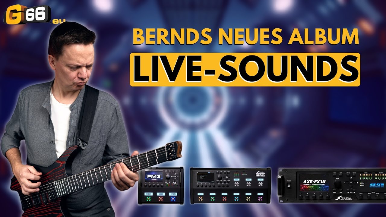 [D] Diese Sounds spielt Bernd an seinem Album-Releasekonzert
