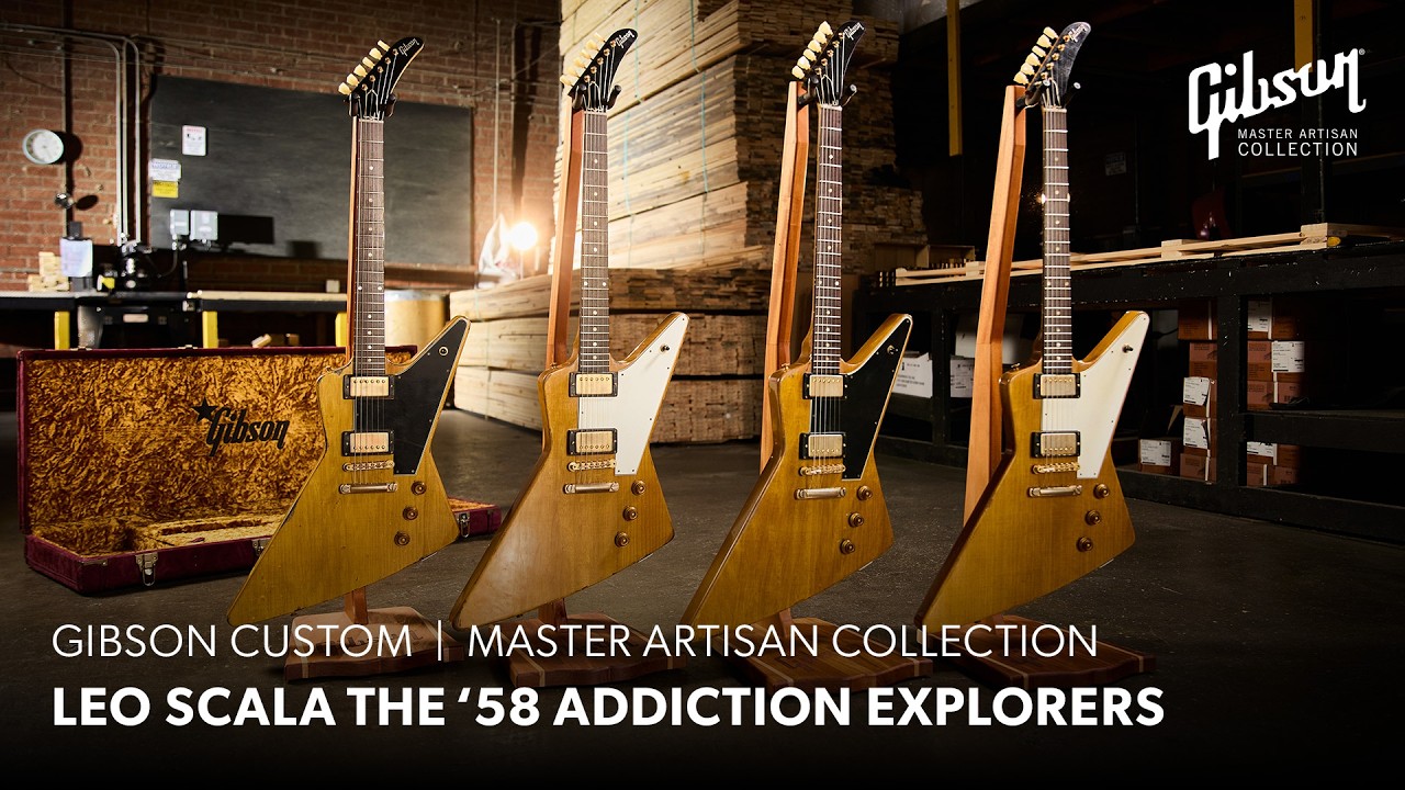 The Leo Scala Leo Scala '58 Addiction Explorers | Gibson Master Artisan Collection