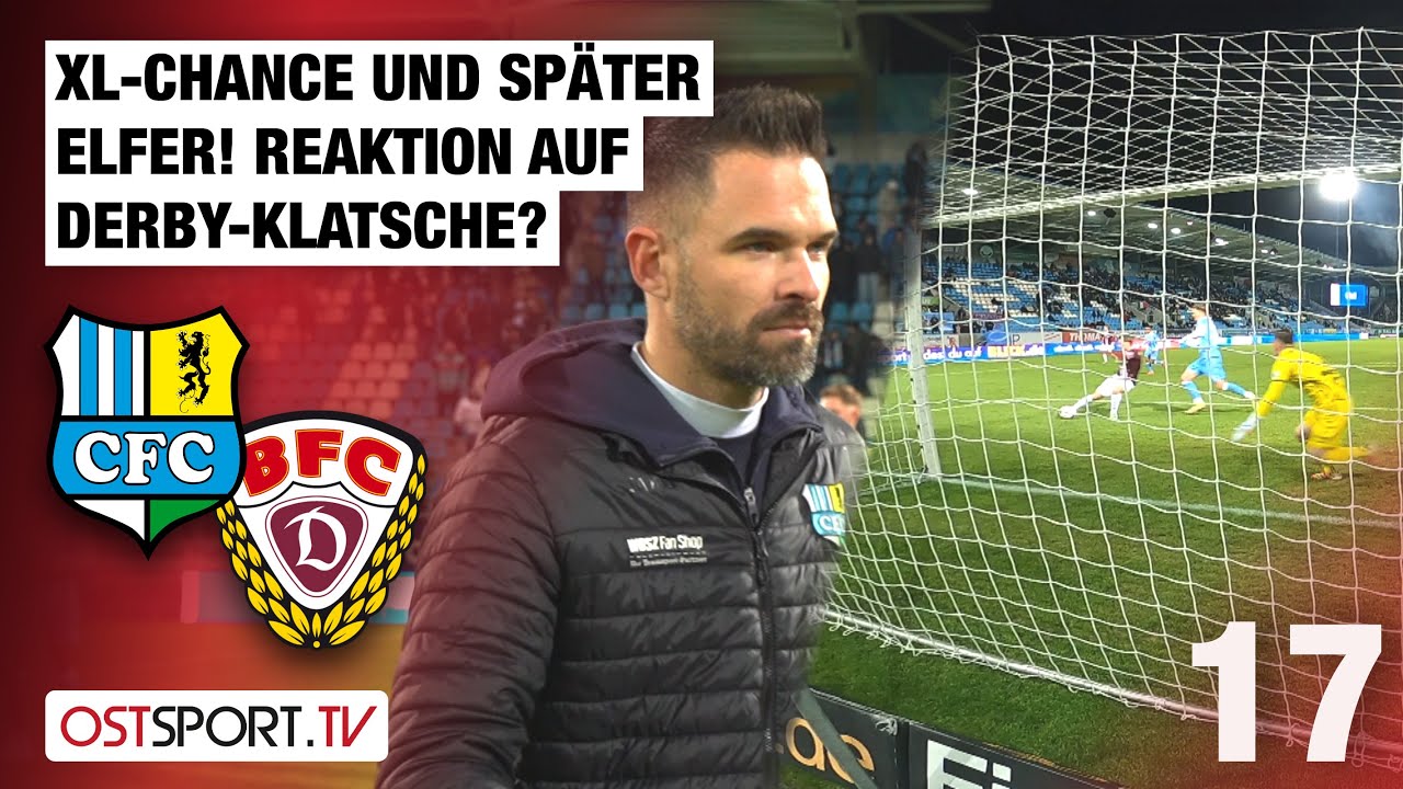 XL-Chance und sp&auml;ter Elfer! Reaktion auf Derby-Klatsche? Chemnitz - BFC | Regionalliga Nordost