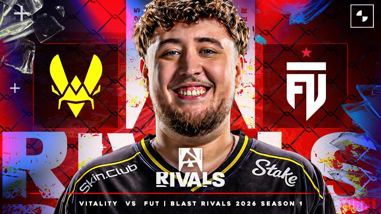 VITALITY vs FUT || BLAST Rivals 2026 Season 1 || Grupo A || BO3 || HIGHLIGHTS