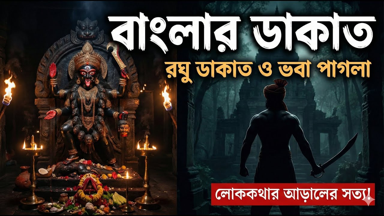 বাংলার ত্রাস: রঘু ডাকাত থেকে ভবা পাগলার অজানা ইতিহাস | Banglar Dakat Lokkotha