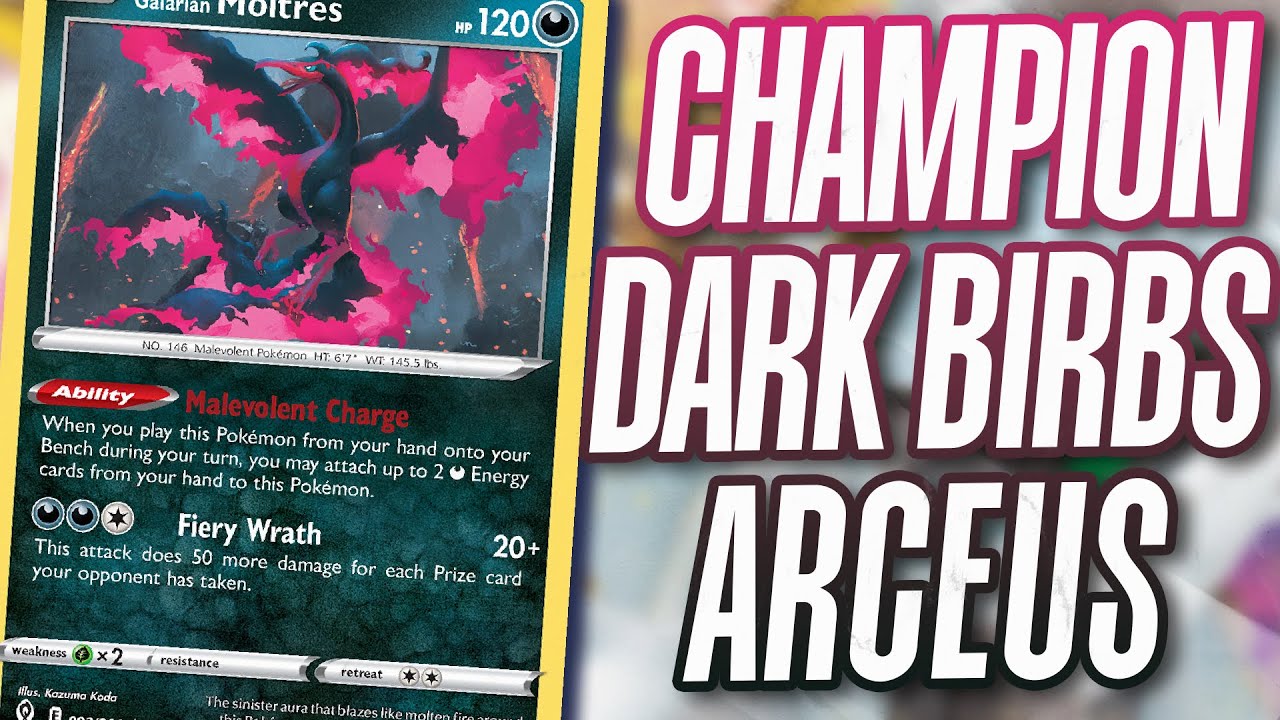 CHAMPION deck from INDIANAPOLIS Pokemon TCG Regionals! Arceus VSTAR / DARK! [Pokemon TCG Online]