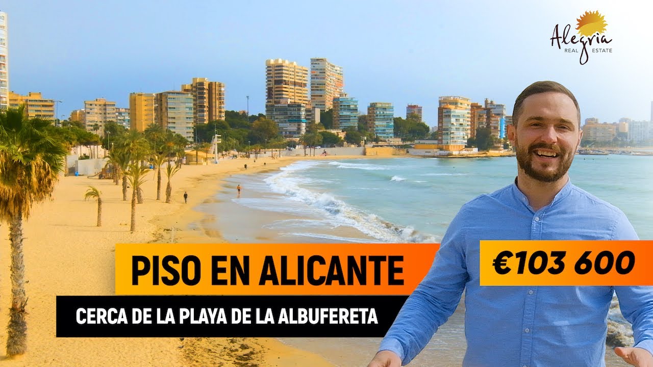 Piso en venta en Alicante – Albufereta / Pisos en España / Agencia inmobiliaria Alegria