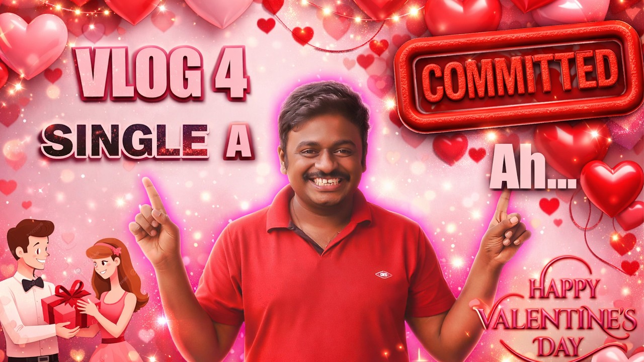 Neenga Single Ah? Illa Committed Ah? 💘 | Happy Valentine’s Day Special #vlogs #comedy #love