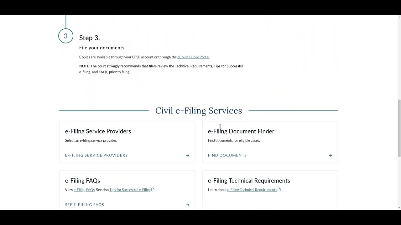 How To Video: e-filing