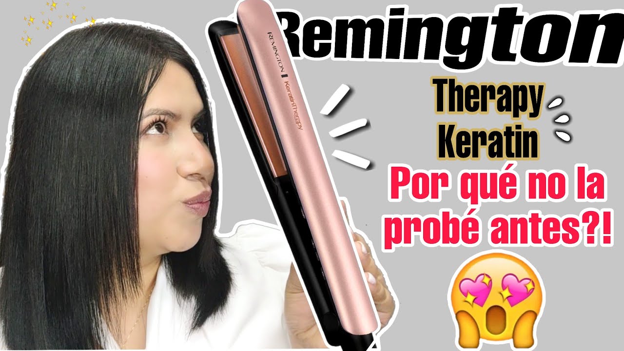 Plancha Remington Keratin Therapy S8599 La mejor plancha de cabello | Kary Alonso