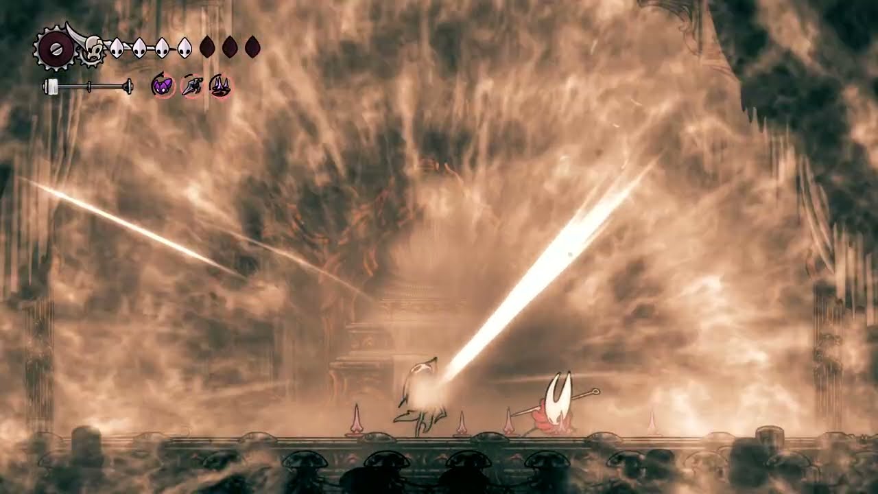 Pelea contra Fantasma. Blasón de Arquitecta - Silksong