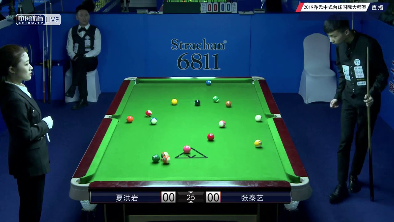 Xia Hongyan VS Zhang Taiyi - 2019 World Chinese Pool Masters Huanan Station