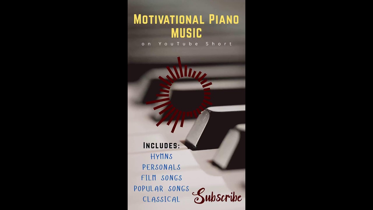 Motivational Piano Music | Live #Short #Piano