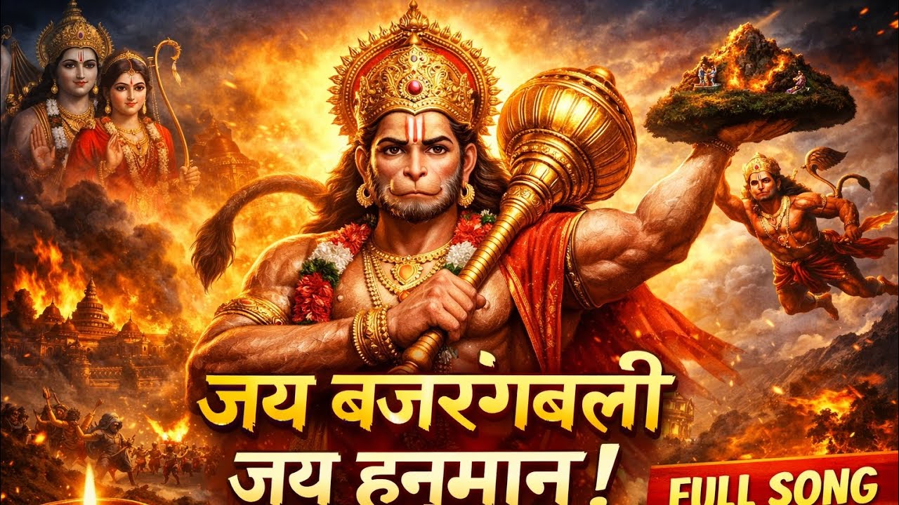 जय बजरंगबली जय हनुमान 🙏 | Powerful Hanuman Bhajan 2026 | Sankat Mochan Full Song | Bhakti Song