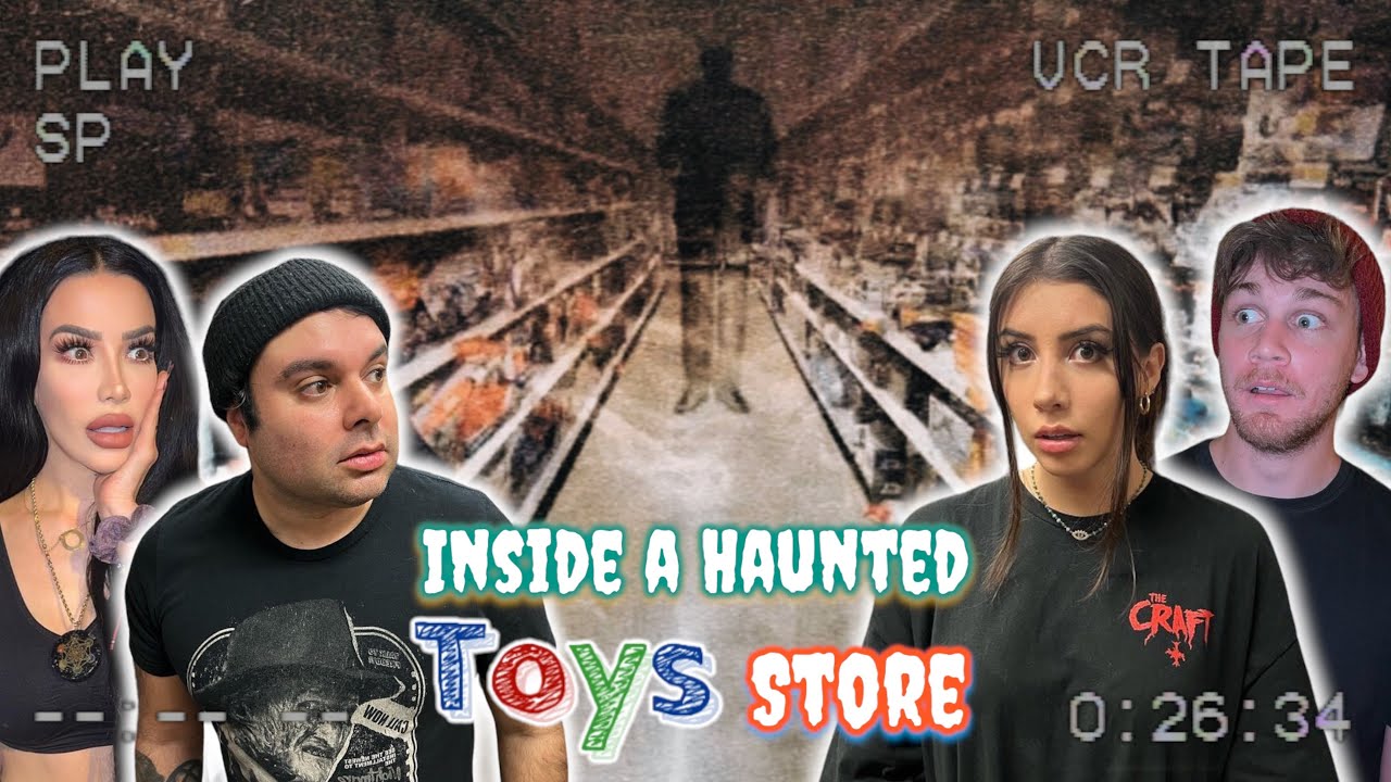 Scary night inside CREEPY Toy Store filled with HAUNTED items