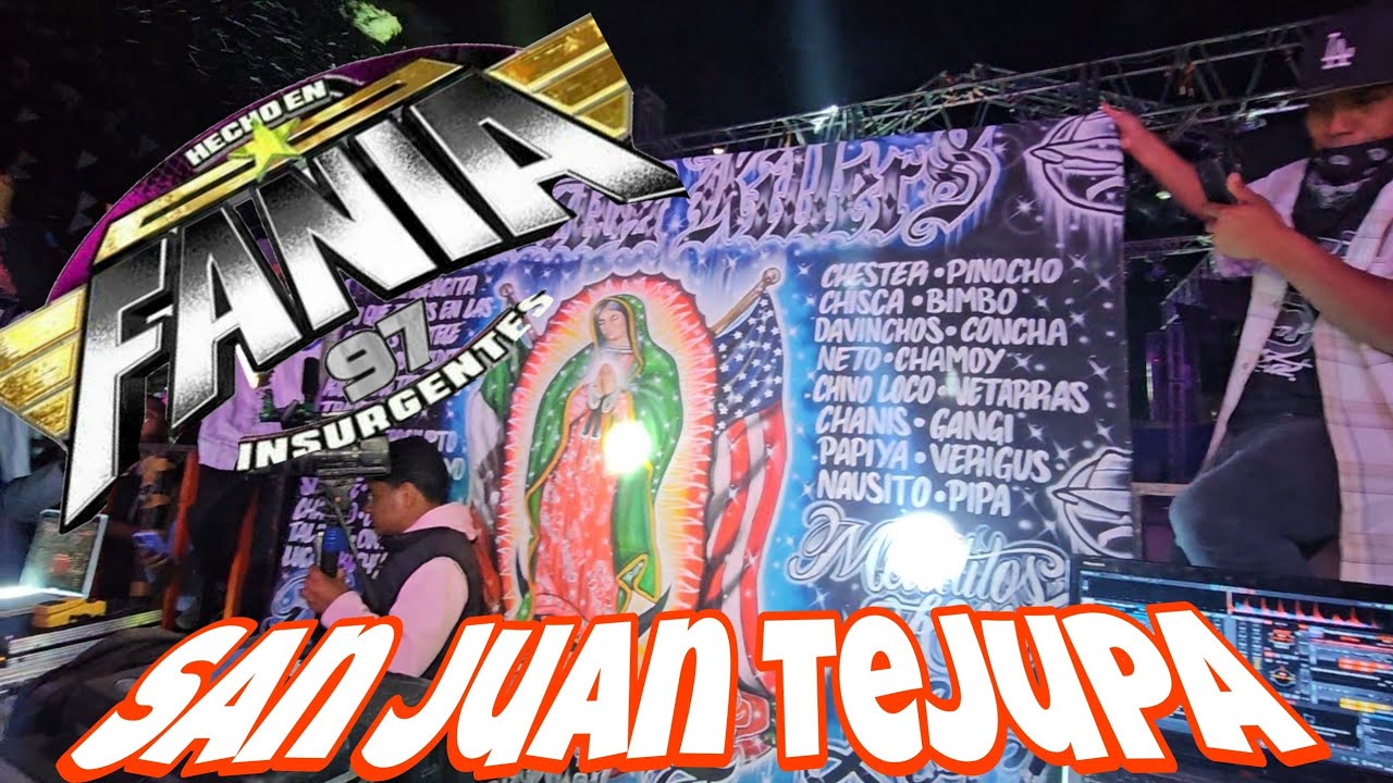 SONIDO FANIA 97 EN SAN JUAN TEJUPA BAILE DE FERIA 2024 💥 una cumbia con mucho sabor