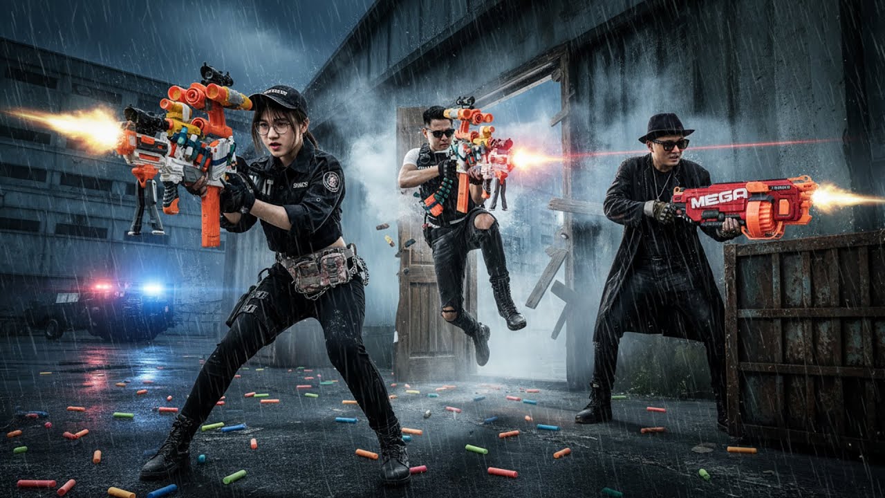 LTT Game Nerf Guns: SEAL X Warriors Nerf Guns: Эпическая битва за победу над преступной группиров...