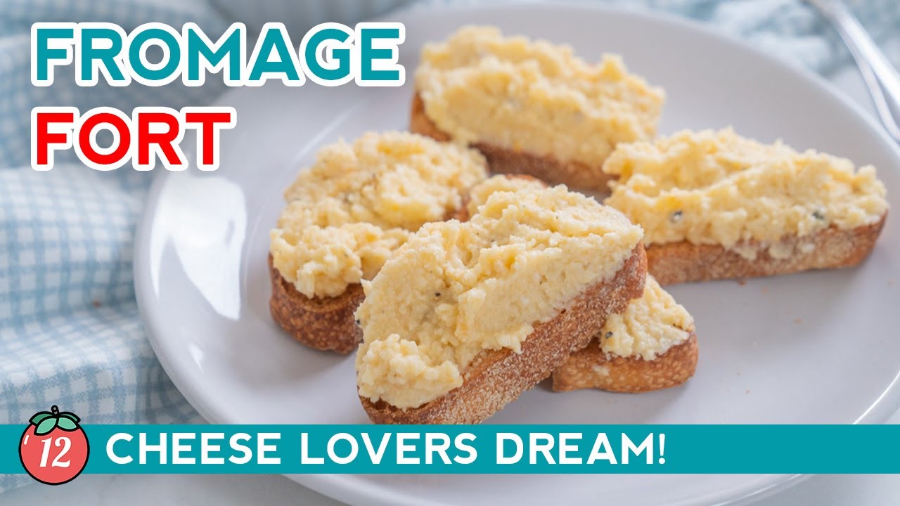 Less A Recipe & More A Brilliant Idea! - Fromage Fort #12tomatoes