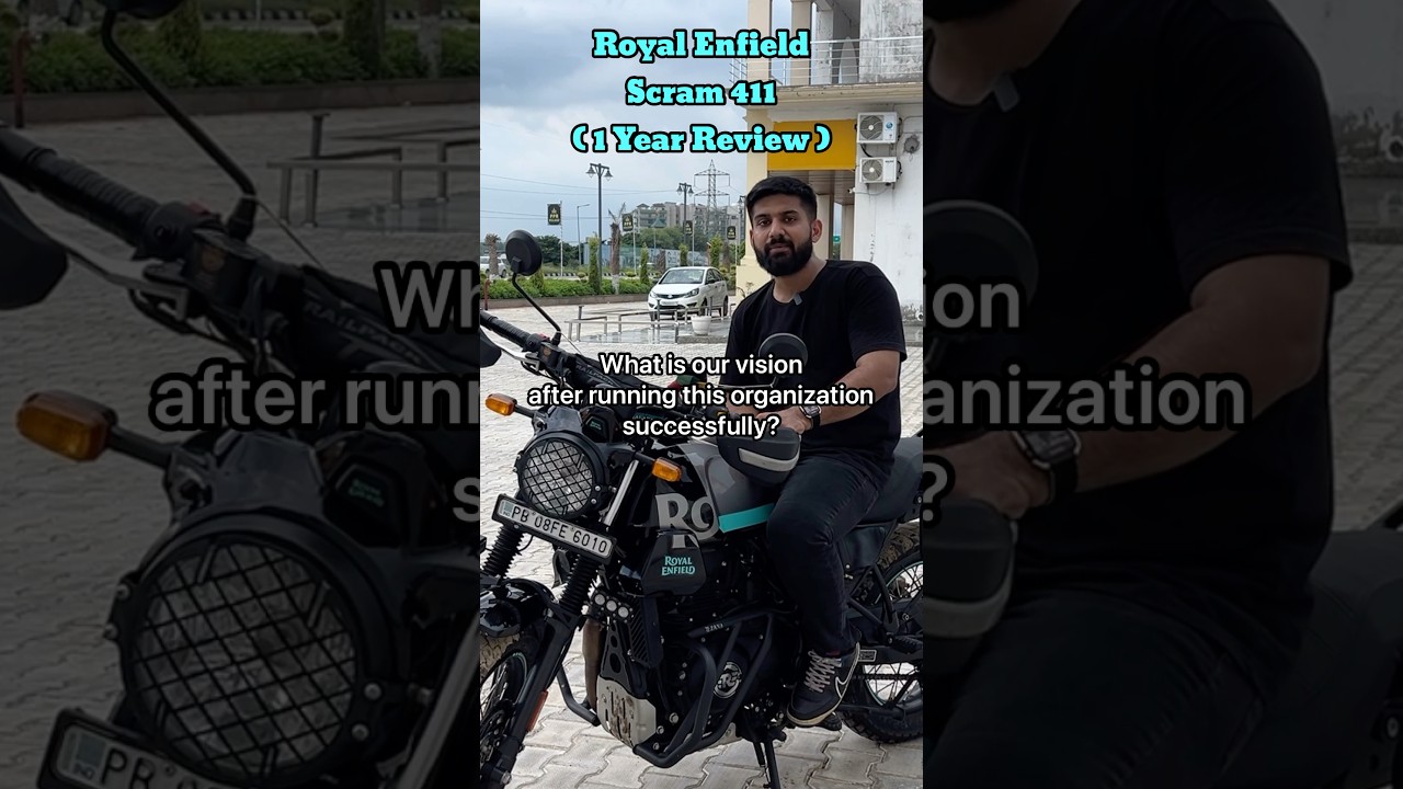 Royal Enfield Scram 411- My Review | Rajat Dhamija | Muscle with Machine #motorcyclereview #motovlog